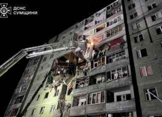Russian Drone Attack Kills Four in Sumy Apartment Building russian-drone-attack-kills-four-in-sumy-apartment-building