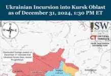 Russian Offensive Campaign Assessment and Update: ISW Map, December 31, 2024 russian-offensive-campaign-assessment-and-update-sw-map-december-31-2024