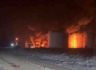Drone Attack Hits Russian Oil Depot Near Ukrainian Front drone-attack-hits-russian-oil-depot-near-ukrainian-front