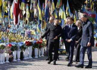 ПЕРЕГЛЯНУТИ: Зеленський та дружина вшановують пам’ять загиблих разом із Стармером, Макроном, Мерцом та Туском