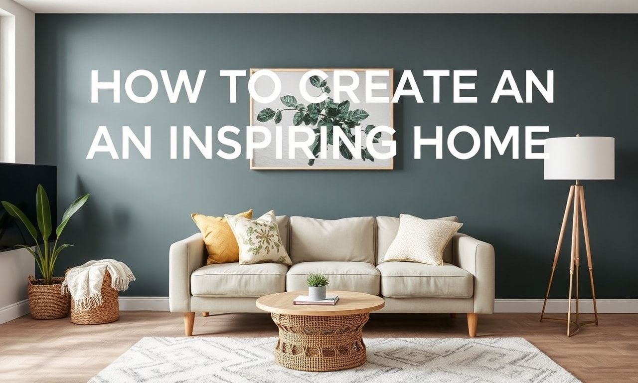 How to Create an Inspiring Home: A Beginner's Guide