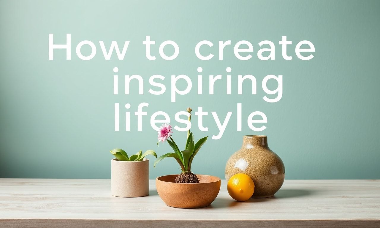How to create an inspiring lifestyle: tips for harmonious existence