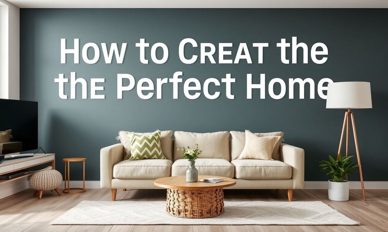 How to Create the Perfect Home: A Guide to Comfortable Living