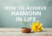 How to Achieve Harmony in Life: A Guide for Modern People
