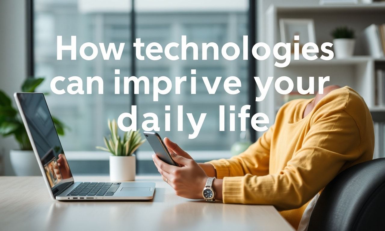 How technologies can improve your daily life