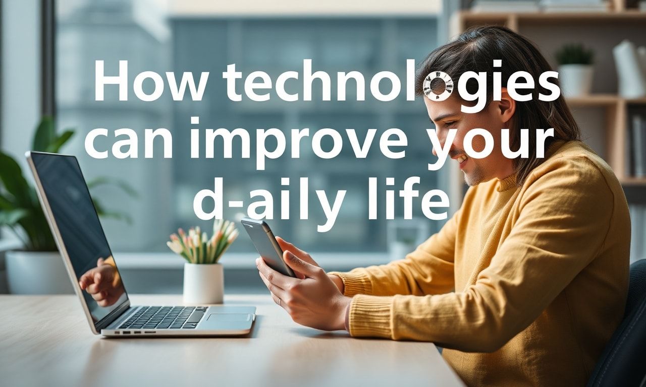 How technologies can improve your daily life