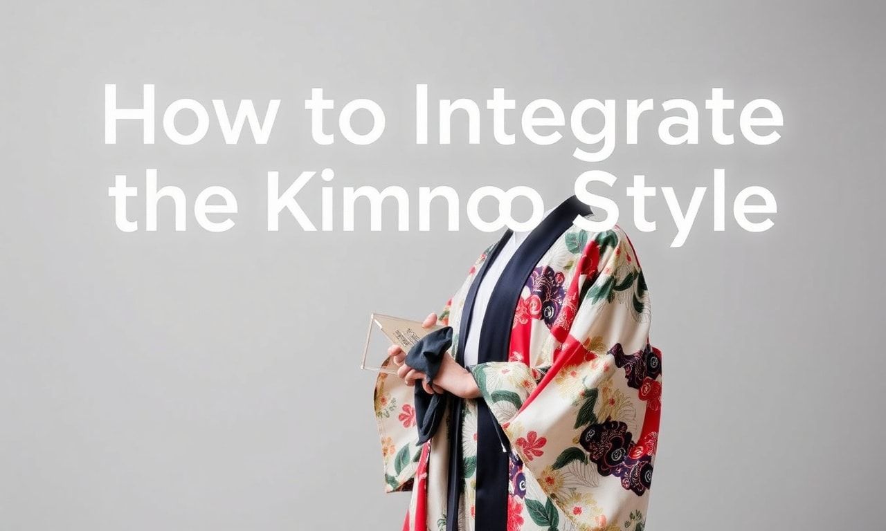 How to Integrate the Kimono Style into Modern Clothing: A Beginner's Guide