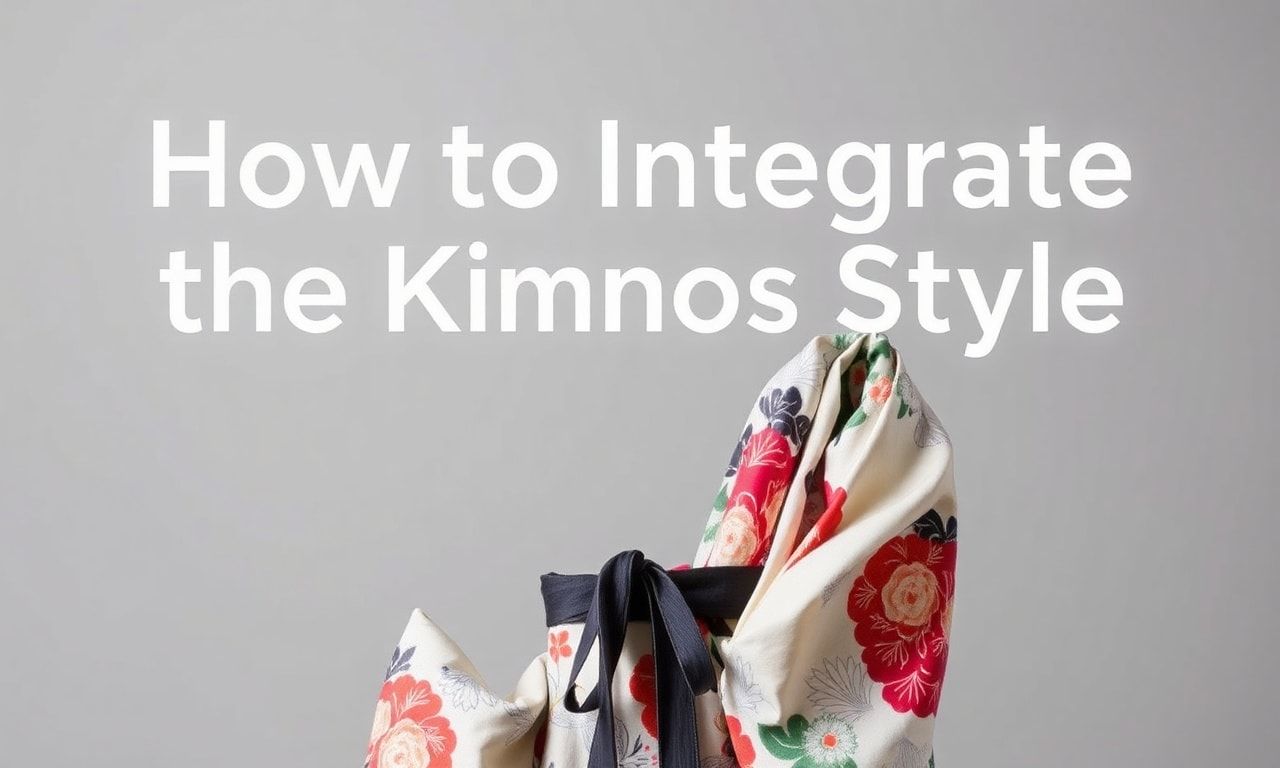 How to Integrate the Kimono Style into Modern Clothing: A Beginner's Guide