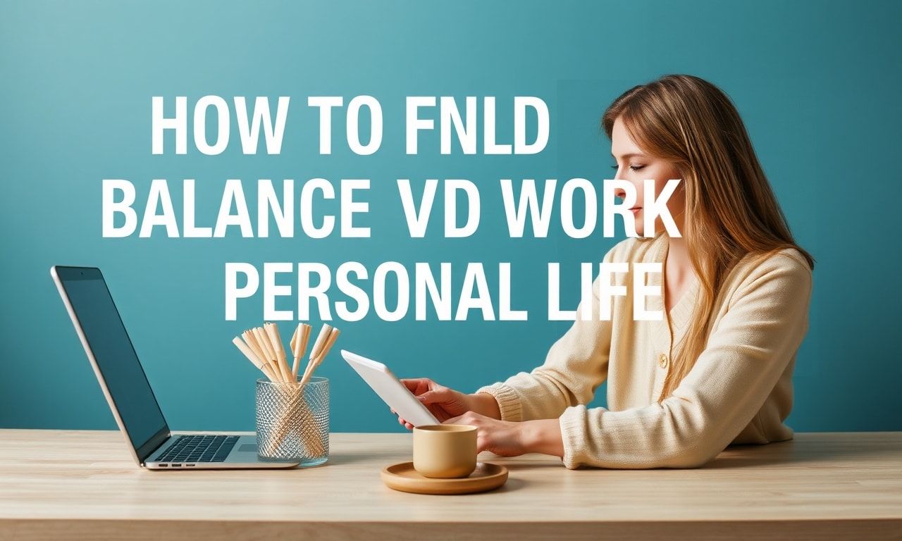 How to Find Balance Between Work and Personal Life: A Guide for Modern Ukrainians