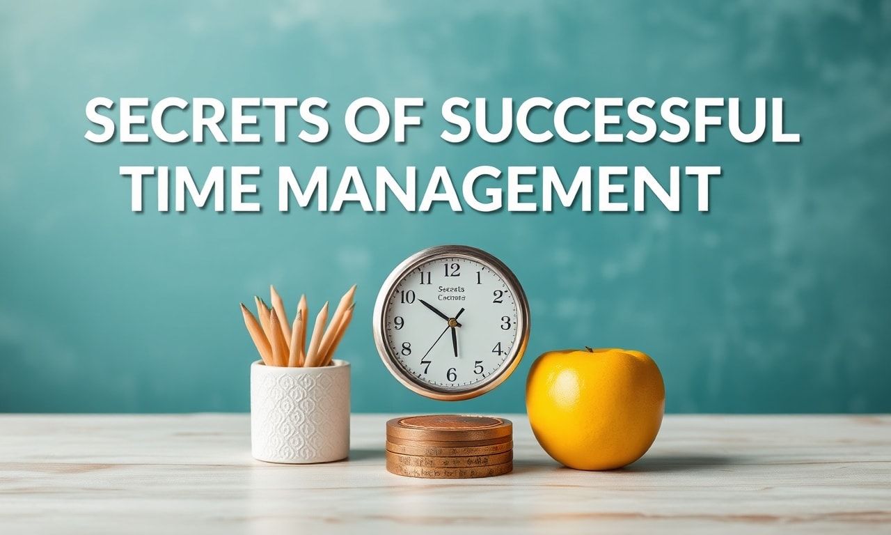 Secrets of Successful Time Management: How to Find Balance in the Modern World