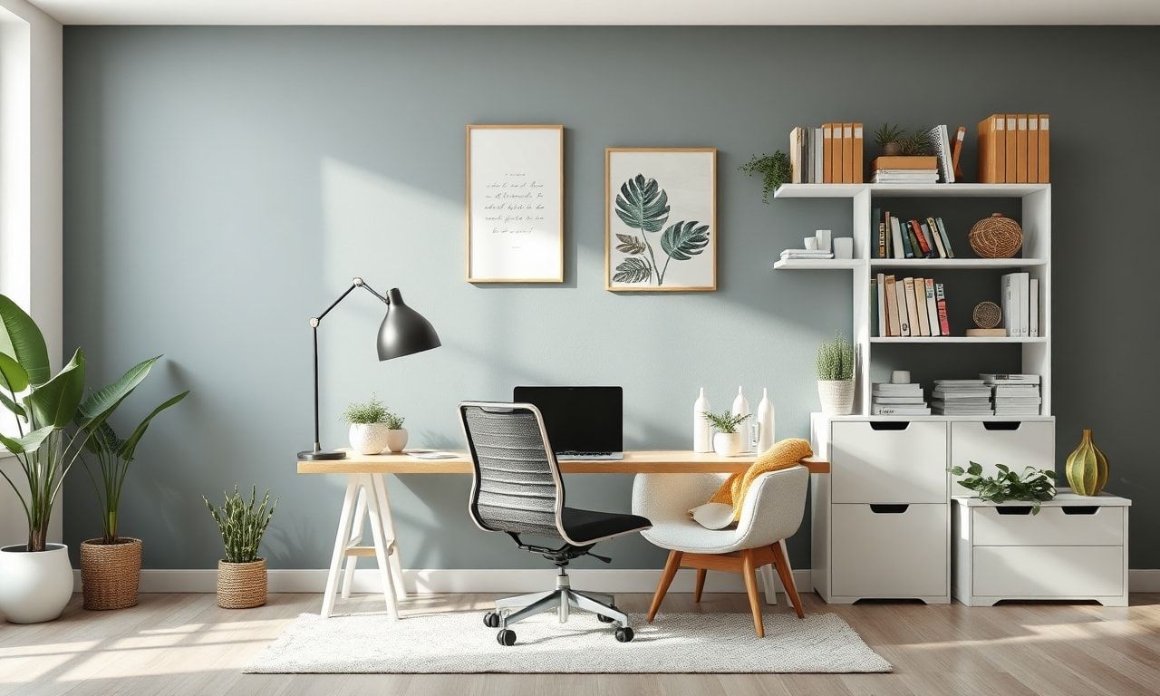 How to create a harmonious and productive work environment at home