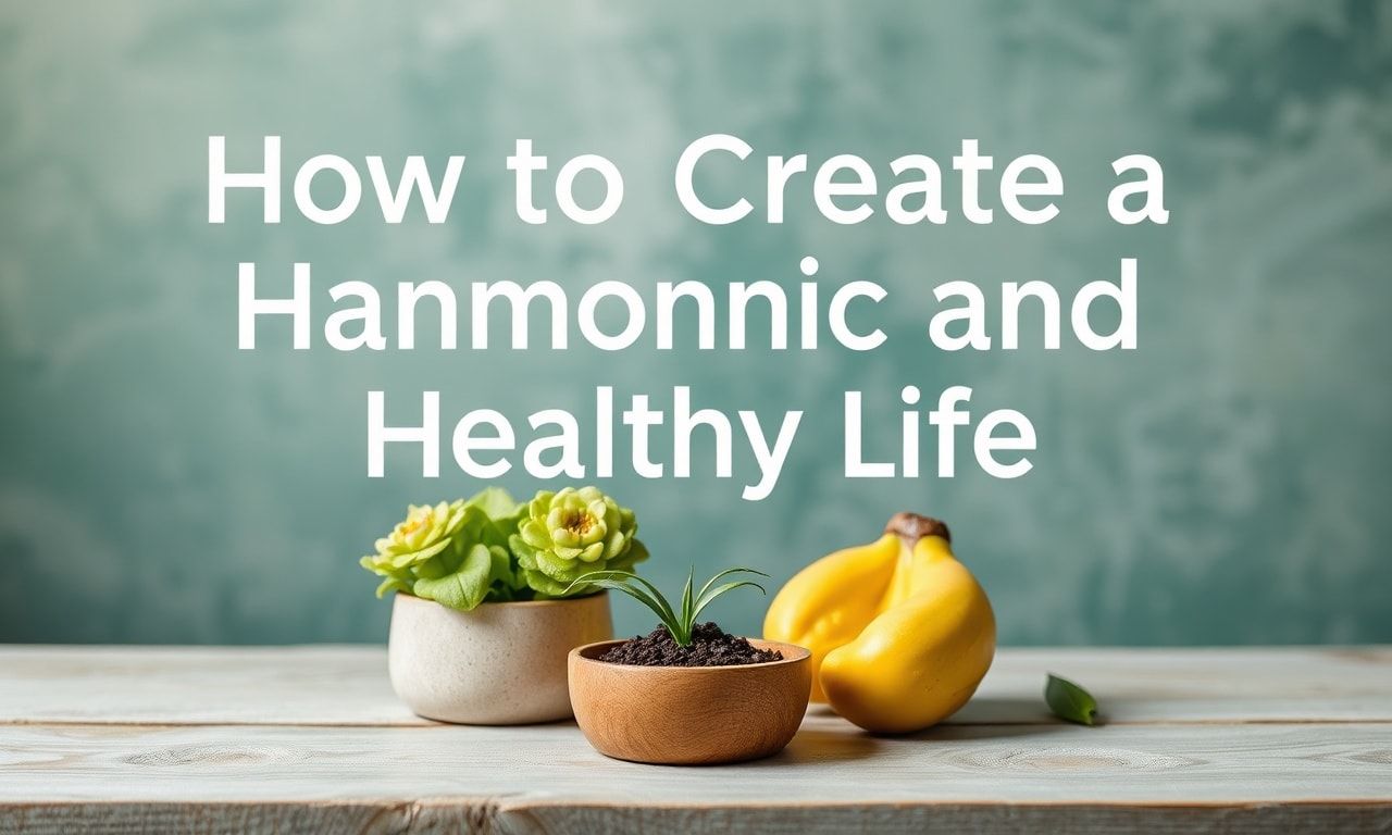 How to Create a Harmonious and Healthy Life: A Guide for Modern People
