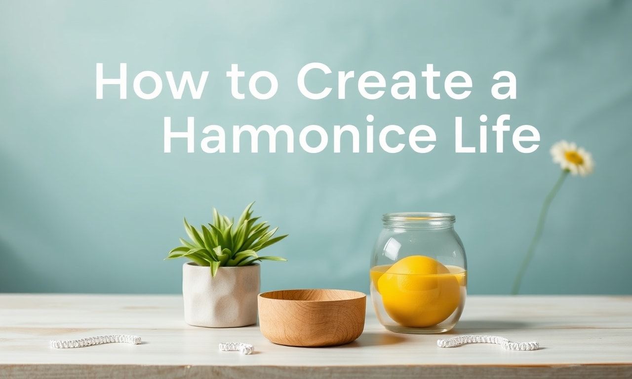How to Create a Harmonious Life: Tips for Daily Comfort