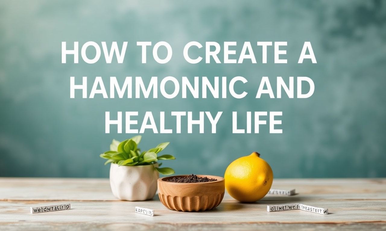 How to Create a Harmonious and Healthy Life: Daily Tips