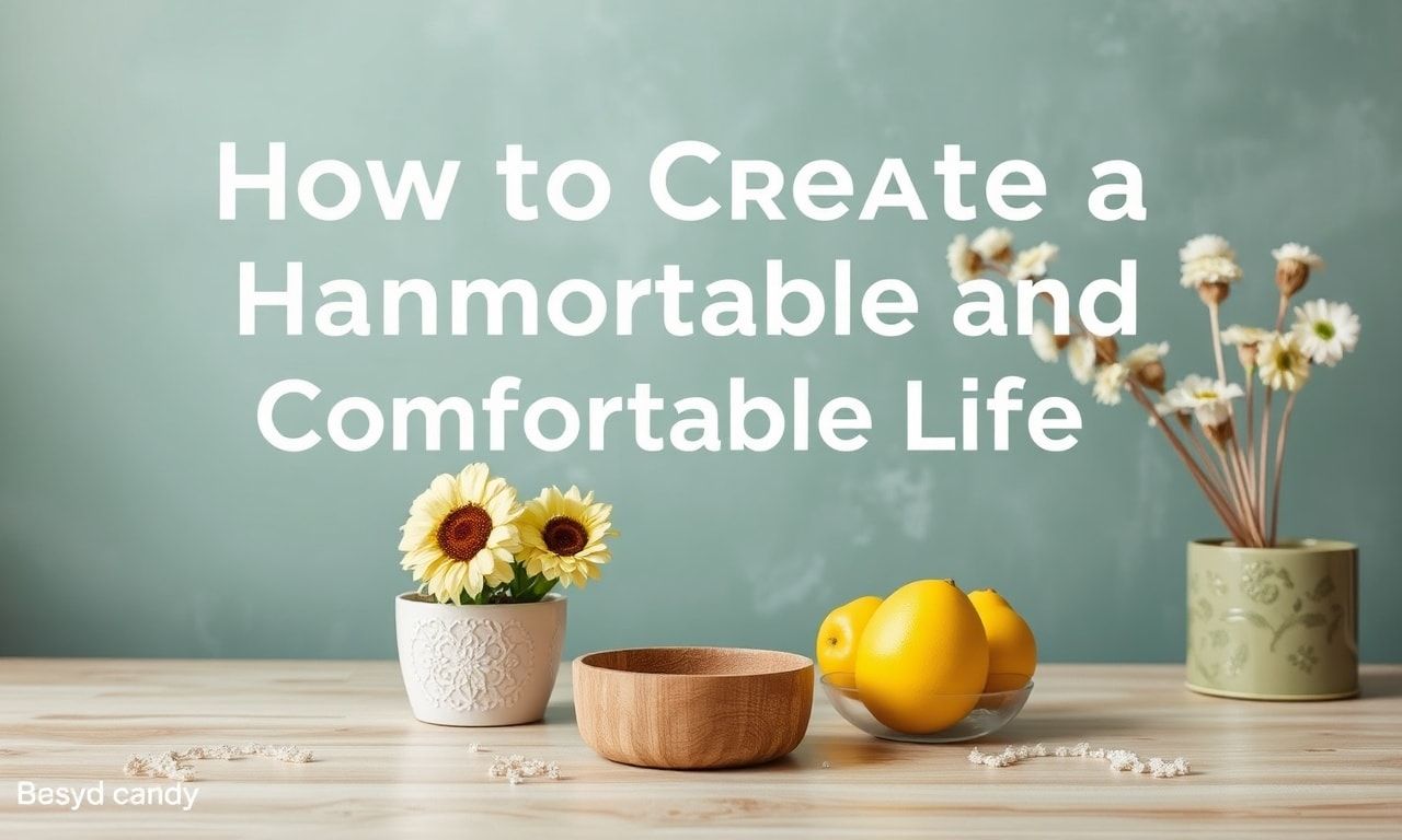 How to Create a Harmonious and Comfortable Life: Daily Life Tips