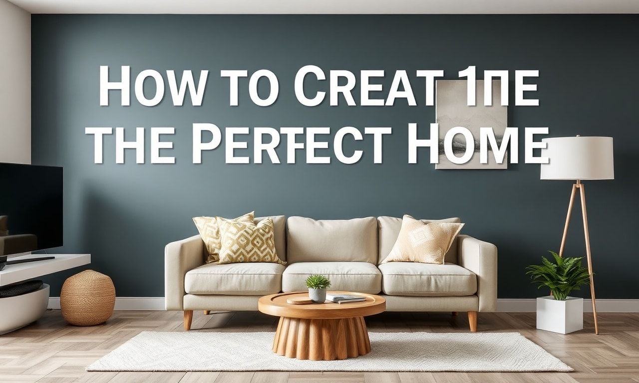 How to Create the Perfect Home: A Guide to Comfortable Living