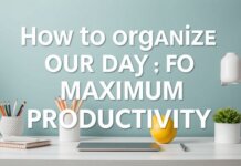 How to organize your day for maximum productivity