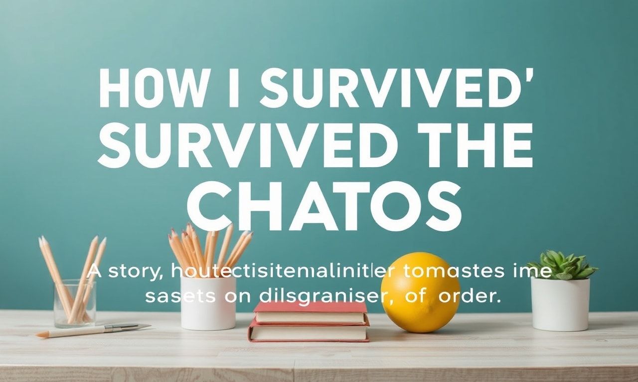 How I Survived the Chaos: A Story of My Transformation from a Disorganized Person to a Master of Order