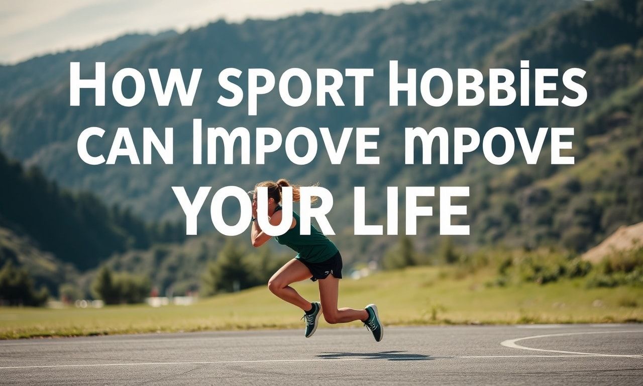 How sports hobbies can improve your life