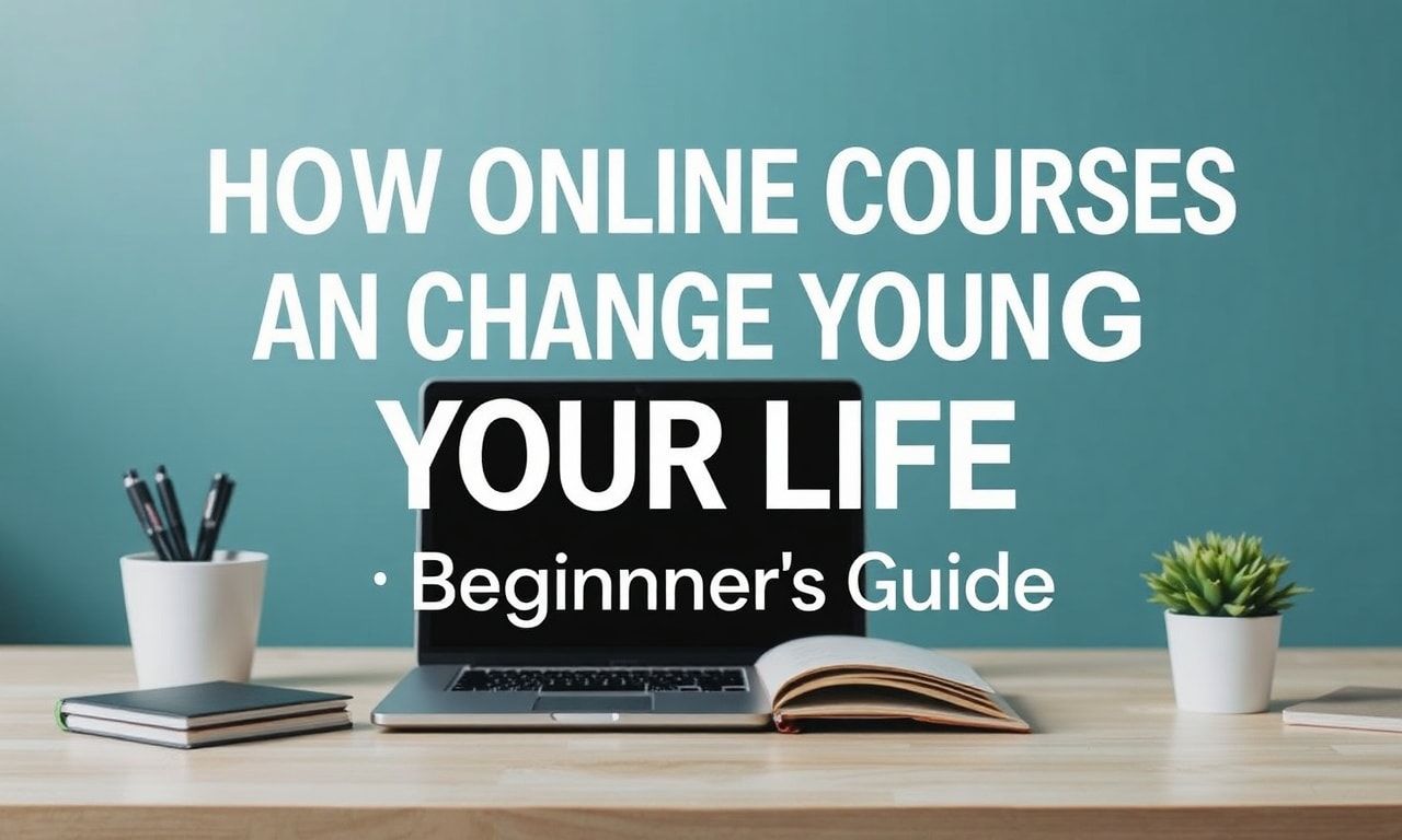 How Online Courses Can Change Your Life: A Beginner's Guide