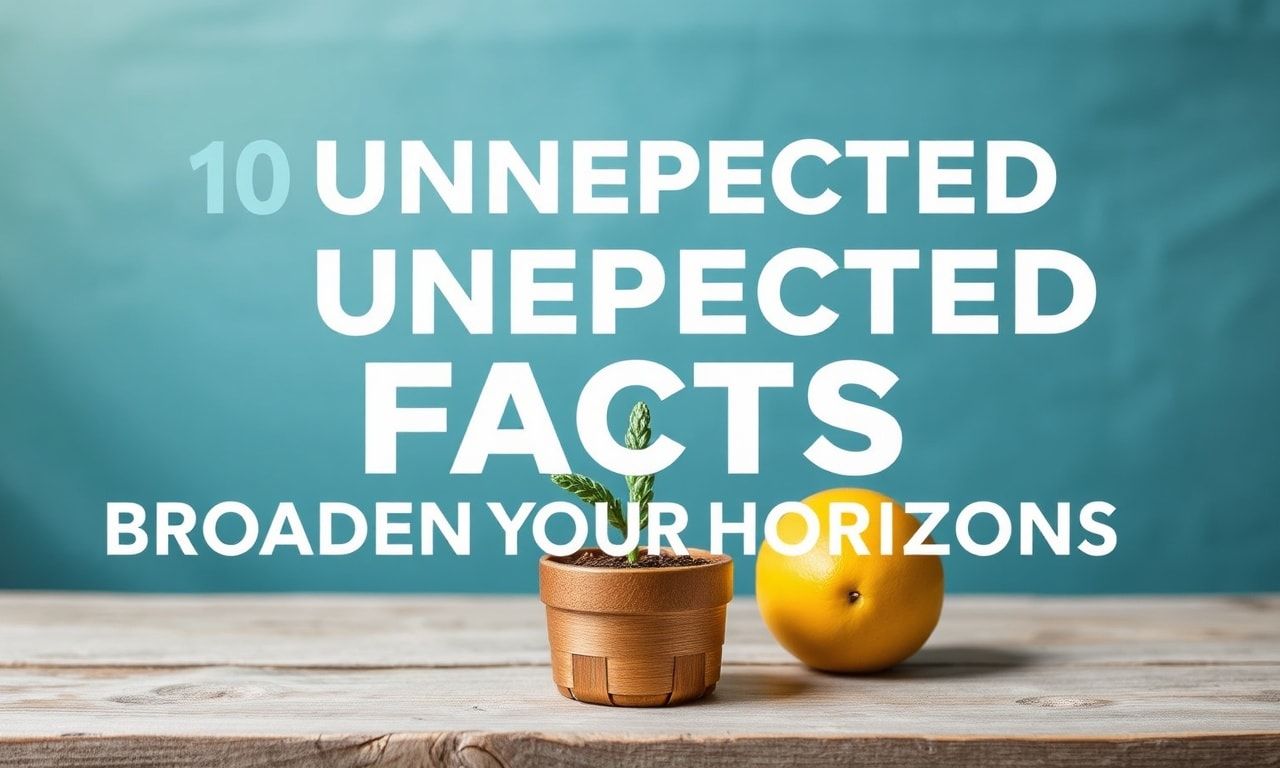 10 Unexpected Facts That Broaden Your Horizons