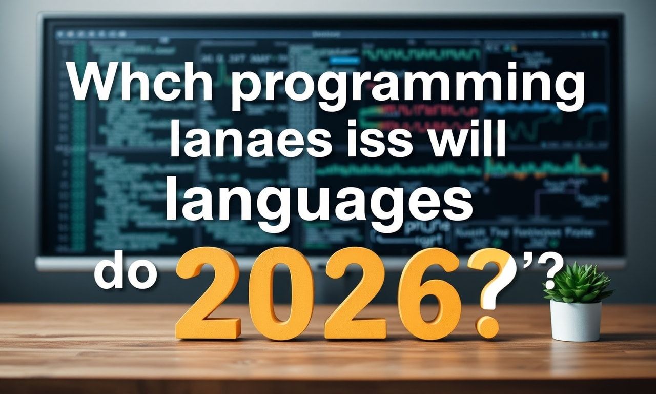 Which programming languages will dominate in 2026?
